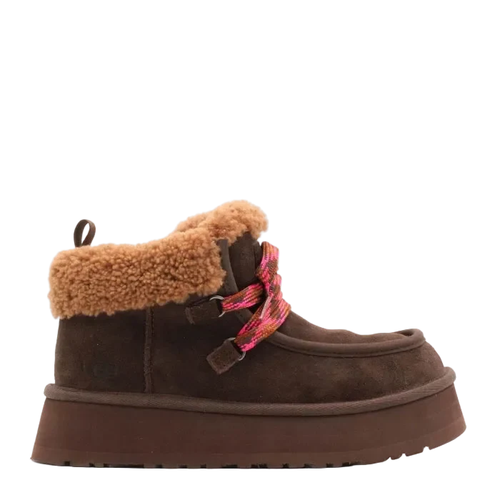 נעל מגף של האג בצבע חום כהה – UGG Funkarra Cabin Cuff