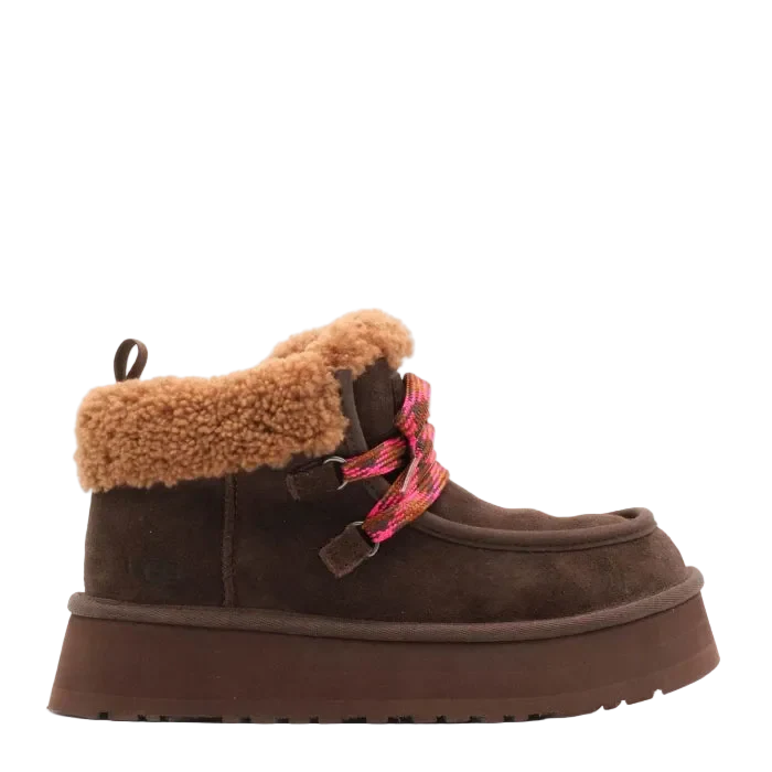 UGG Funkarra Cabin Cuff Dark Brown Boot