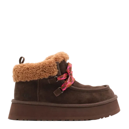 UGG Funkarra Cabin Cuff Dark Brown Boot