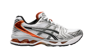 Asics Gel Kayano 14 Silver Piquant Orange