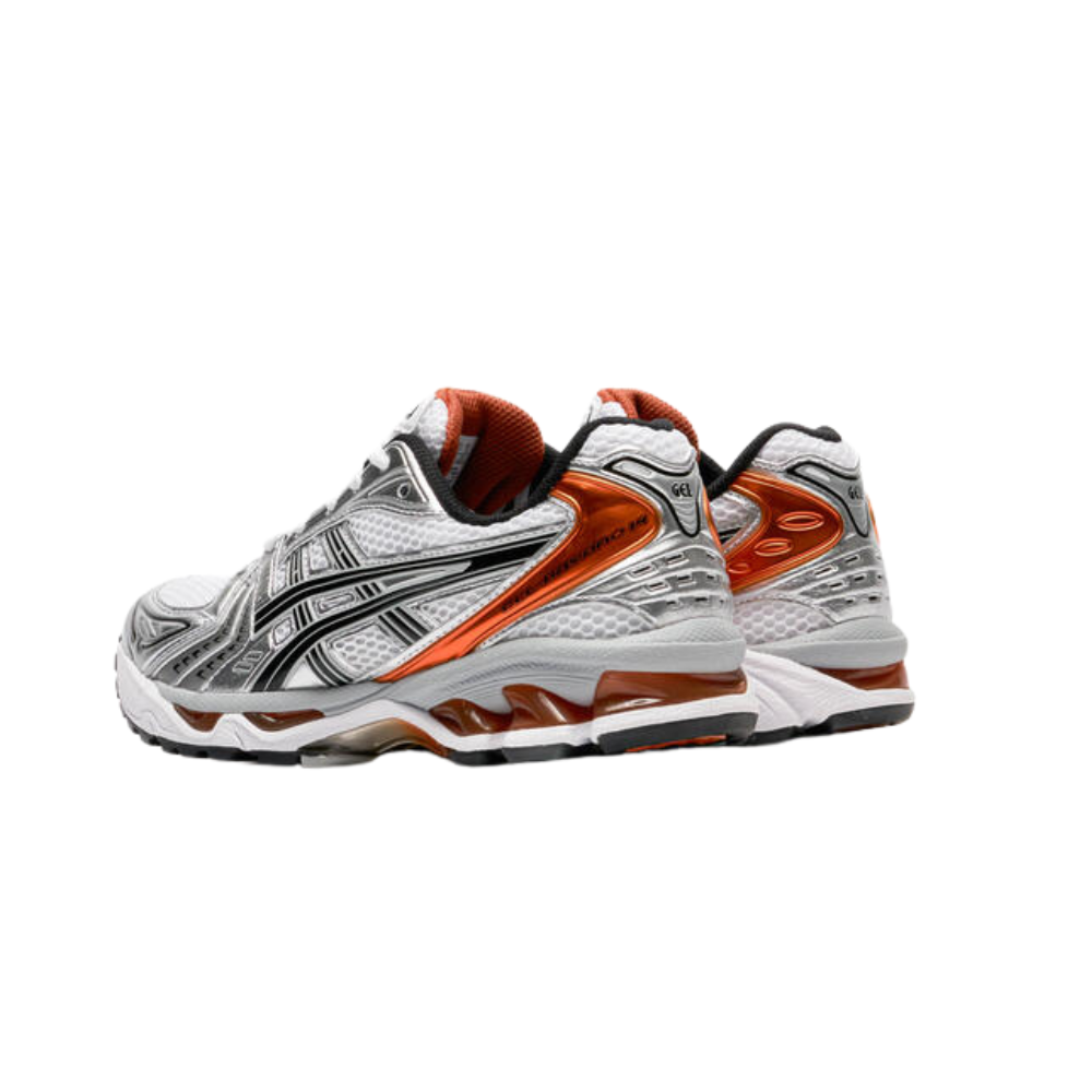 Asics Gel Kayano 14 Silver Piquant Orange