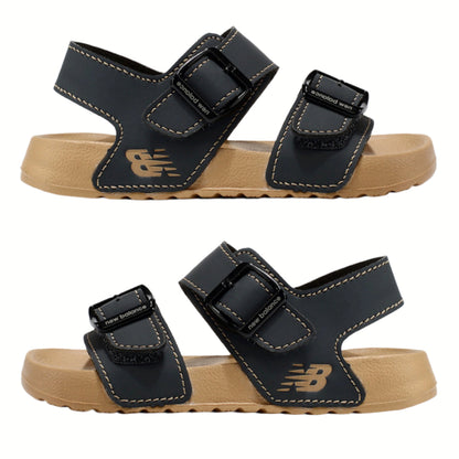 New Balance Kids Sandals Camel Black