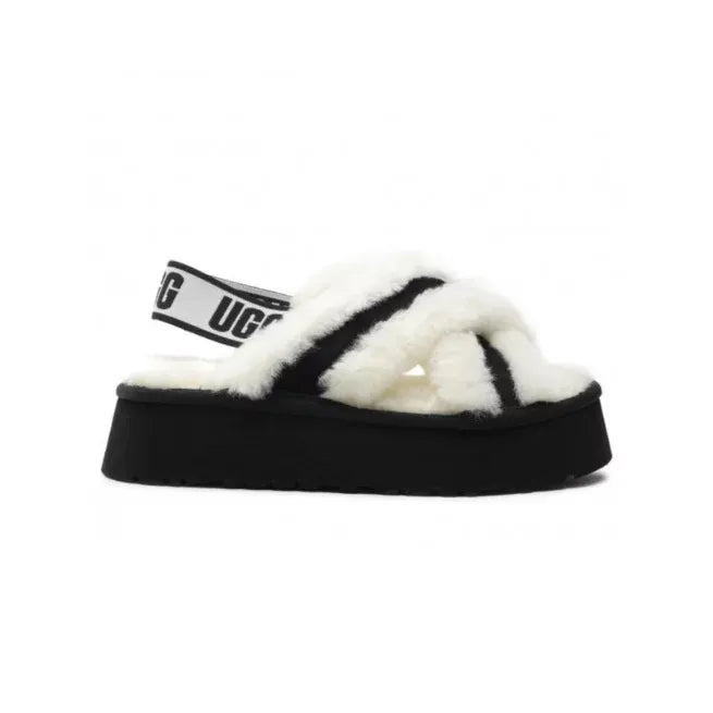 UGG Women's Disco Cross Boots Black and White