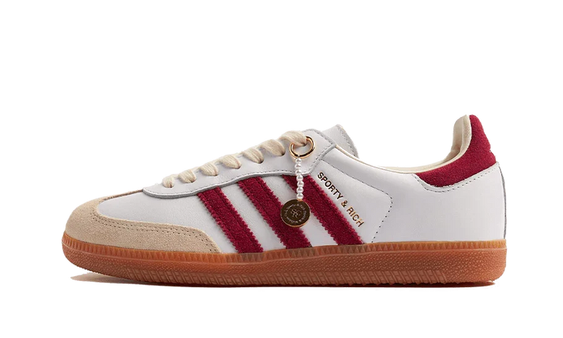 נעלי אדידס סמבה | Adidas Samba OG Sporty & Rich White Core Burgundy