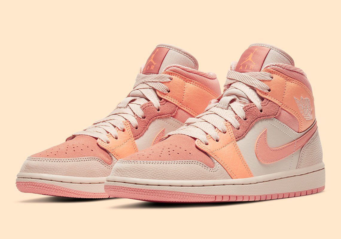 Nike Air Jordan | Nike Air Jordan 1Mid Apricot Orange