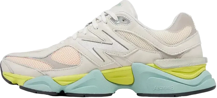 New Balance 9060 – Moonbeam Vintage Rose Lime