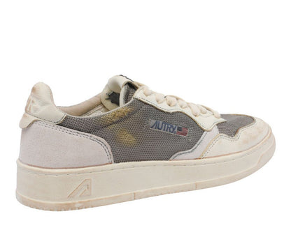 Autry Medalist Super Vintage Lace-Up Sneakers