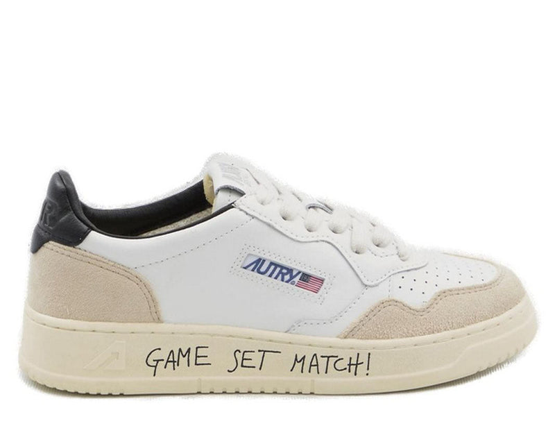 Autry Medalist Bicolor Low-Top Sneakers