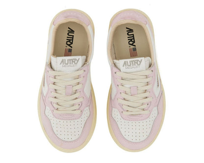 Autry Medalist Bicolor Lace-Up Sneakers