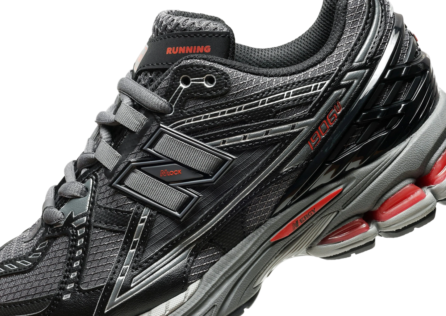 New Balance 1906U Black Grey Red