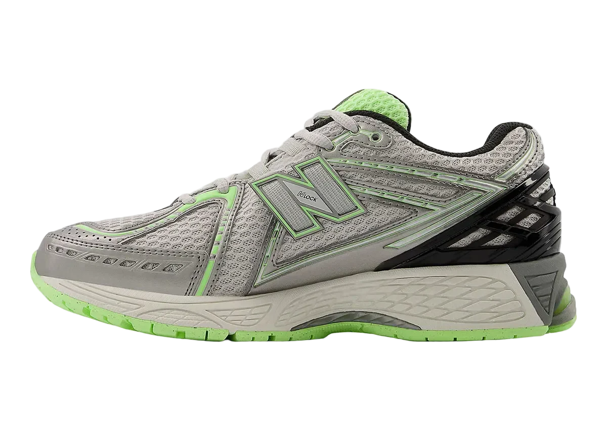 New Balance 1906 Dark Silver Metallic Mint Flash