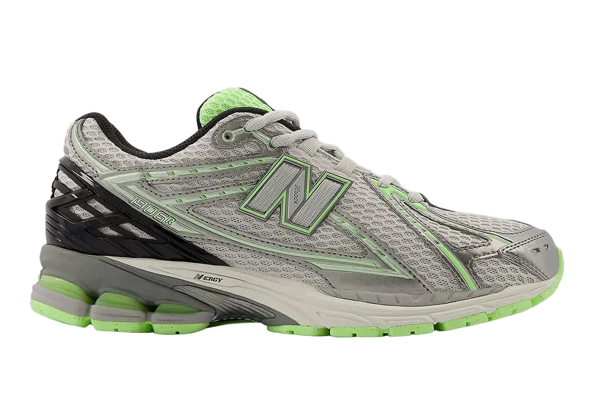 New Balance 1906 Dark Silver Metallic Mint Flash