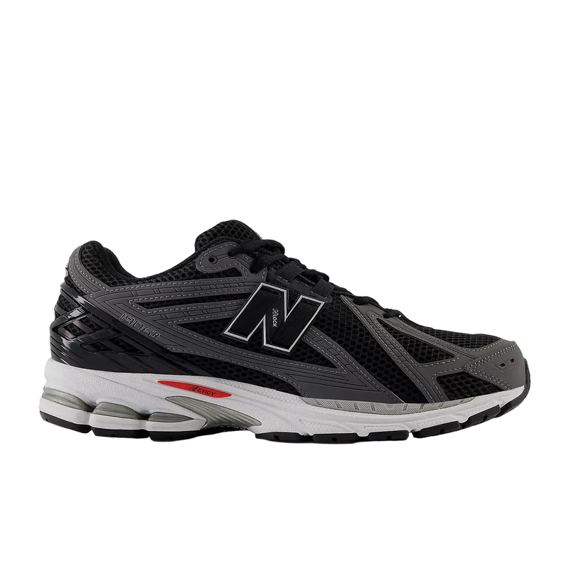 New Balance 1906 Black with Team Red and Castlerock