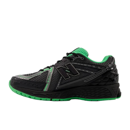 New Balance 1906 Dark Silver Metallic with Lime Leaf and Castlerock