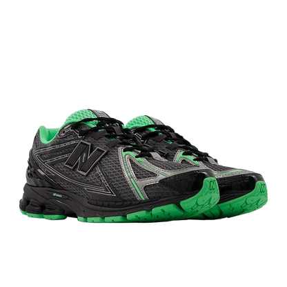 New Balance 1906 Dark Silver Metallic with Lime Leaf and Castlerock
