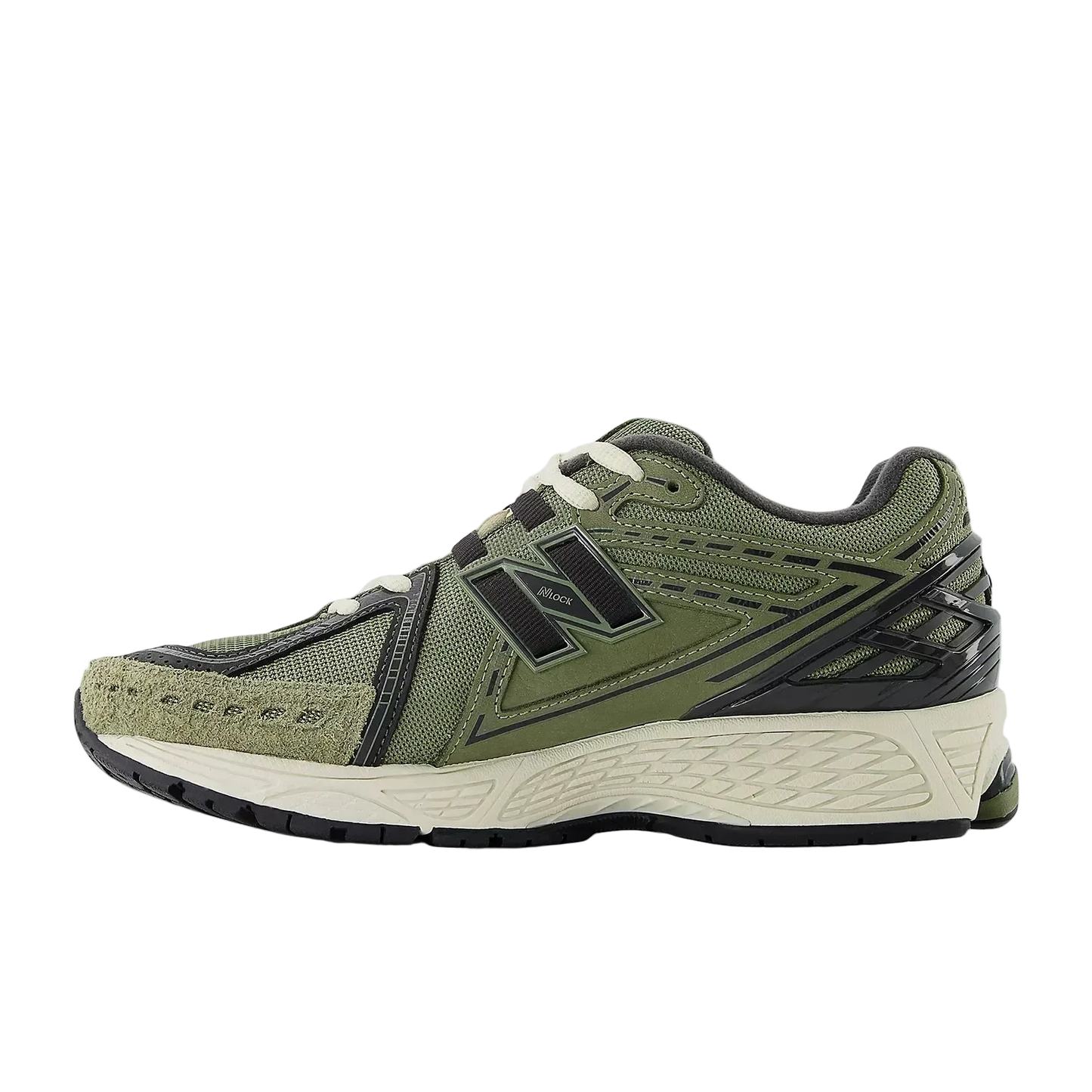 New Balance 1906 Dark Olivine with Black Cement and Timberwolf