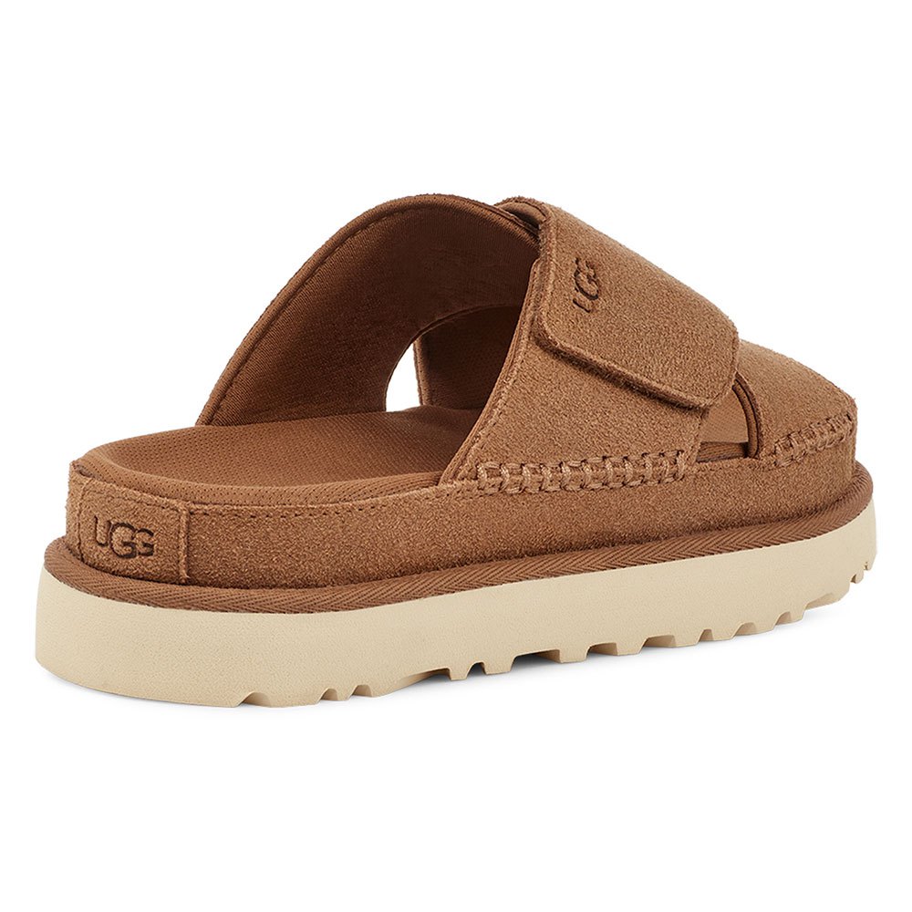 Ugg Goldenstar Cross Sandals Chestnut