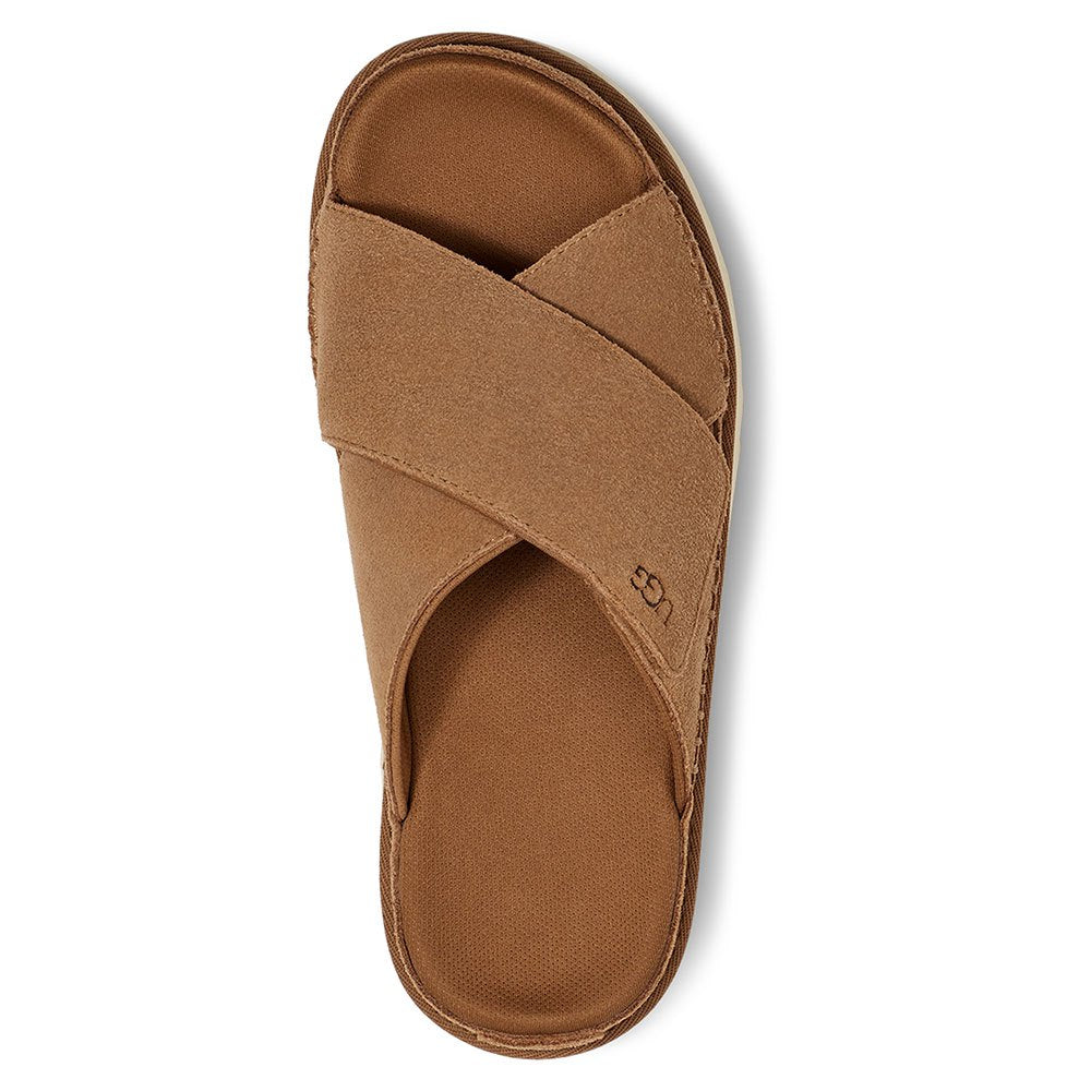 Ugg Goldenstar Cross Sandals Chestnut