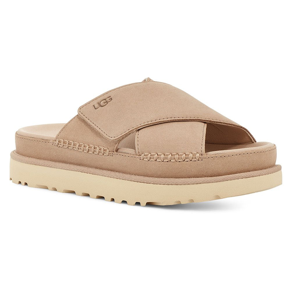 Ugg Goldenstar Cross Sandals Driftwood